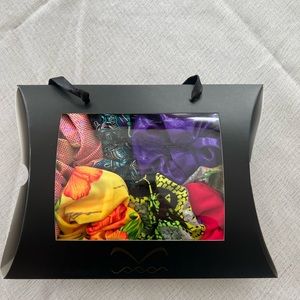 Box of hair scrunchies- 6 (six) colors